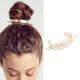 thumbnail image 4 of Jaula para moños con parte superior redonda, soporte para moños, pasador para el cabello, horquillas para el cabello, pinza para el cabello Oro, 4 of 8
