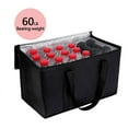 thumbnail image 3 of Tripumer 2 Pcs Insulated Grocery Bags 20 x 10 x 13 inch Food Delivery Bag Shopping Grocery Bag Transport Keep Food Warm Or Cool Black, 3 of 6