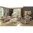 thumbnail image 3 of ACME Ragenardus 2-Drawer Wooden Top Storage Coffee Table in Antique White, 3 of 5