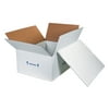The Packaging Wholesalers Insulated Shipping Kits 26" x 19 3/4" x 10 1/2" White 1/Case 271C