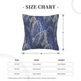 thumbnail image 4 of ZNDUO Square Home Decorative Throw Pillows, Corduroy Purple Tropical Leaf Texture Pattern Couch Pillows, Throw Pillows for Bed, 18"x18", 4 of 8