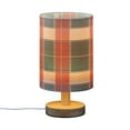 thumbnail image 7 of Yayeee Table Lamp for Bedroom Nightstand LED Portable Bedside Warm Light, Vibrant Red Tartan Pattern, 7 of 7