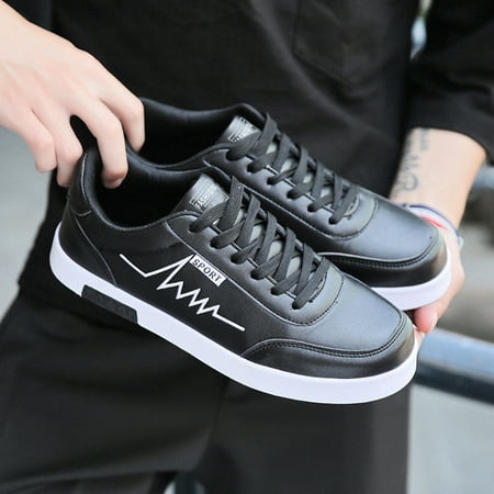 

WOXINDA Men Shoes Casual Breathable Mesh Fabric Sports Trainer Warm Non-slip Shoes Men Shoes