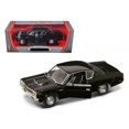thumbnail image 1 of 1970 AMC Rebel Black 1/18 modelo de coche fundido a presión por Road Signature Road Signature 92778bk, 1 of 1