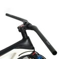 thumbnail image 4 of Manillar de bicicleta de carretera, ligero, resistente al desgaste, negro, portátil. 318 mm x 780 mm, 4 of 9
