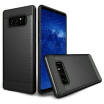 Samsung Galaxy Note 8 Tough Shockproof Hybrid Metal Brushed Case Cover