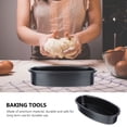 thumbnail image 4 of LIFKOME 1Set Non-stick Cheese Mold Baking Cake Mould Black for Home Bakers, 4 of 7