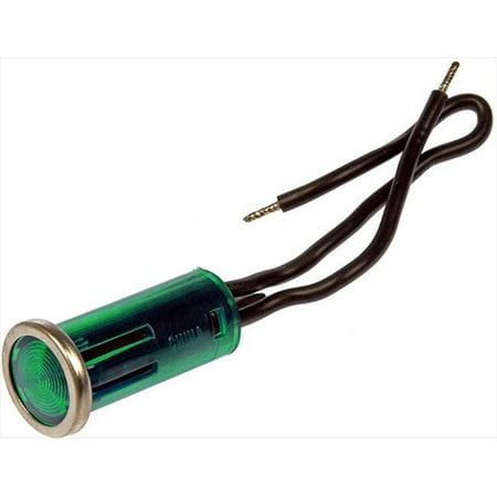 Dorman 85941 Electrical Switches Indicator Light Round With Bezel Style Blue