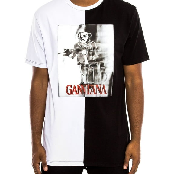 Hudson Mens Montana Graphic T-Shirt, Black, X-Large