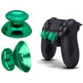 thumbnail image 4 of YUNDAP 2pcs Grip Stick for PS4 Xbox One Game System Controller Universal Metal Mushroom Rocker Cap Green, 4 of 8