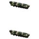 thumbnail image 4 of Vogacara 1/100 Dongfeng, vehículos de misiles fundidos a presión, modelo del ejército, decoración de mesa, 112 DF-41 112 DF-41 2piezas, 4 of 4