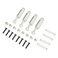 thumbnail image 2 of Kuntesetty RC Car Shock Absorber 1/28 Aluminum Alloy Spare Parts for Wltoys 284131 K989 Silver, 2 of 9