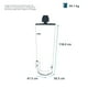 thumbnail image 4 of Calentador automático de Depósito Gas Natural 2 servicios 80 L (20 Galones) Mabe - CDM80SNA Mabe CDM80SNA Depósito, 4 of 5