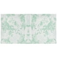thumbnail image 3 of Mint Green Rabbits 3 Ring Hardcover Binders 1.5in Round Rings for Letter-Size Folder Paper Organizer Pockets for Office Student Recipe, 3 of 9