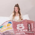thumbnail image 4 of 12th Birthday Gifts for Girls,Happy 12th Birthday Blanket,12 Year Old Girls Boy Gift Ideas,12th Birthday Decorations Throw Blanket for Teen Daughter Granddaughter Sister Niece 50"x60", 4 of 6