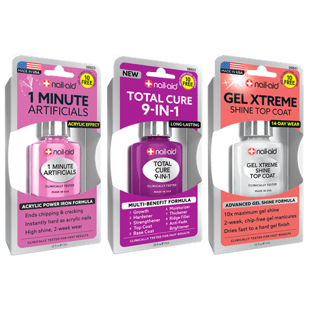 3PK OF 1 MINUTE ARTIFICIALS + TOTAL CURE + XTREME