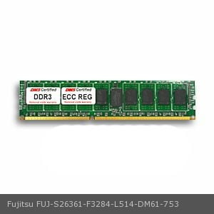 Dms Compatible Replacement For Fujitsu S F3284 L514 Primergy Rx0 S5 4gb Dms Certified Memory Ddr3 1066 Pc3 8500 512x72 Cl7 1 5v 240 Pin Ecc Registered Dimm Dms Walmart Com