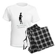 thumbnail image 4 of CafePress - Domnotbride Pajamas - Women's Short Sleeve Print T-Shirt and Pants Light Cotton Pajama Set, 4 of 7