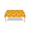 thumbnail image 4 of Halloween Tablecloth,Halloween Decorations, 54x108 Inch Disposable Plastic Table Cover for Rectangle,Pumpkin Spider Ghost Table Cloth for Home Indoor Outdoor Birthday Party Supplies (Orange), 4 of 6