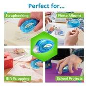 AdTech Crafters Permanent Double Sided Adhesive Tape, 4 Pack