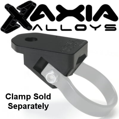 - Axia Alloys Polaris RZR XP1000 Black Whip Antenna Mount 1/2 Inch Hole For 35 Degree Tube