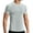 Gray, variant on Men's Compression Shirt Mesh Short Sleeve Workout Gym Top Breathable Cool Dry Athletic Base Layer Undershirt T-Shirt for Sport Running Big and Tall Size M-3XL Khaki