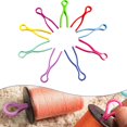 thumbnail image 3 of BUYISI Sewing Bobbin Clips Accessories Colorful Exquisite Lightweight Organizer Yellow 100Pack, 3 of 5