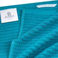 thumbnail image 6 of Bumble Premium Kitchen Hand Towels | 100% Cotton 16” x 28” | Absorbent Dish Cloths | 6 Pack (Aqua), 6 of 6