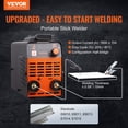 thumbnail image 2 of Soldador VEVOR Stick 160A Arc/Lift Tig 110/220 V Hot Start, 2 of 9