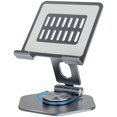 thumbnail image 1 of Soporte para tableta SOJUNER giratorio con base giratoria de 360 grados, gris, 1 of 7