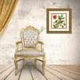 thumbnail image 3 of Paton, Julie 20x20 Gold Ornate Wood Framed with Double Matting Museum Art Print Titled - Holiday Birds I, 3 of 4