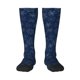 thumbnail image 1 of Fotbe Snowflake Dark Blue Calcetas Divertidas Estampadas para Hombre y Mujer, Calcetas de Algodón hasta la Rodilla para Caminar, Correr, Enfermería y Embarazo, 1 of 6
