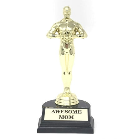 Engraved Acrylic Awards - Aahs Engraving World's Best Award Trophy (Awesome Mom (7 inches))