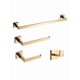 thumbnail image 1 of Juego Xtellar De Accesorios De Baño De Acero Inoxidable Dorado, 5 Pz Color Dorado, 1 of 4