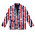 thumbnail image 4 of Girls' Independence Day Printed Suit Jacket, 4 of 5