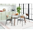 thumbnail image 3 of SAFAVIEH Montauk Foliage Striped Cotton Area Rug, Pink/Ivory, 8' x 10', 3 of 9