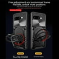 thumbnail image 2 of MYKOMI for Google Pixel 9a 6.3" Armor Case with Magnetic Ring Kickstand, Rugged Military Grade Shockproof Case with Slide Camera Lens Cover for Google Pixel 9a, 2 of 9