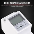 thumbnail image 4 of MasteelfCA 5-32A Single Household Mini Energy Meter LCD Display Rail Volt Amp Power Meter 230V 50Hz, 4 of 7
