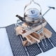 thumbnail image 4 of Naiovety Estante para fogata, parrilla de calefacción plegable, rejilla para senderismo, mochilero, soporte para trípode, accesorios para carpas, 4 of 6