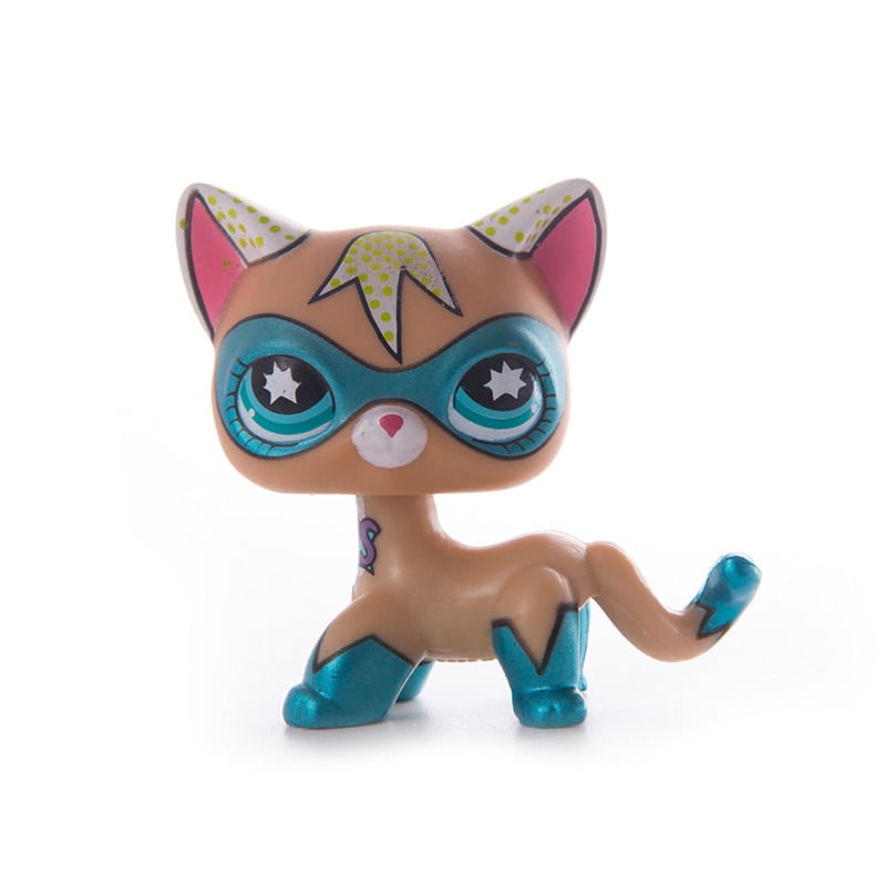 Little Pet Shop LPS Cat Collection Rare Standing Shorthair Old Kittens High Quality Action Figure Model Toys Kids Gift