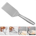 thumbnail image 2 of Espátula de Acero Inoxidable Espátula Espátula Grande para Pescado Parrilla Turner para Barbacoa Plancha Raspador Espátula para Carne Panqueque B, 2 of 6