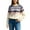 Khaki_#01, variant on Stralyhd Women Sweaters Retro Knit Fair Isle Sweater Crewneck Plus Size Pullover Tops Long Sleeve Boho Christmas Sweaters for Women Royal Blue S