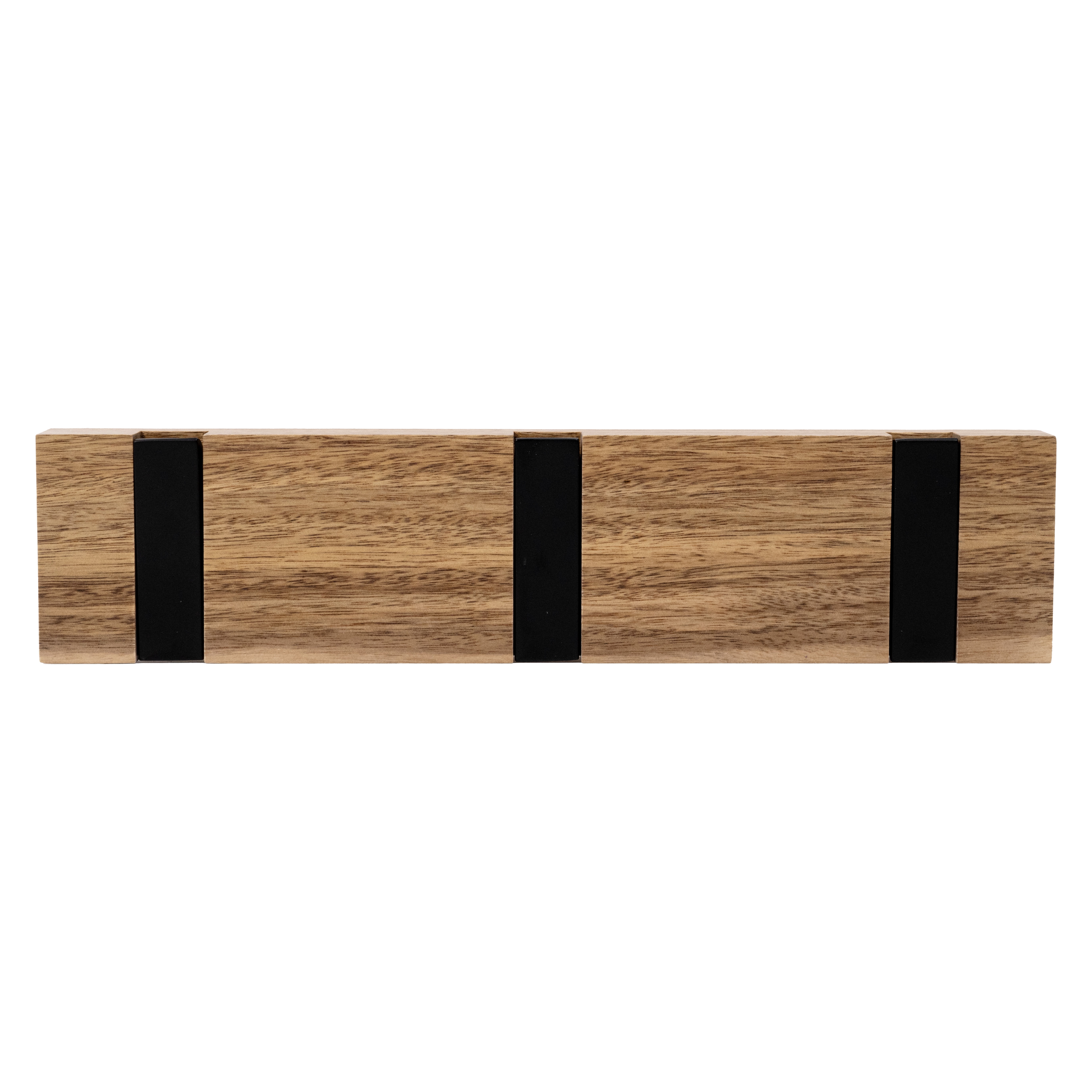 Mainstays 12" 3 Hook Collapsible Wood & Metal Hookboard