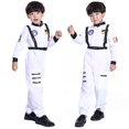 thumbnail image 3 of L Traje espacial disfraces de actuación trajes de fiesta para hombres y mujeres trajes espaciales para niños piloto de astronauta del Día del niño, 3 of 5