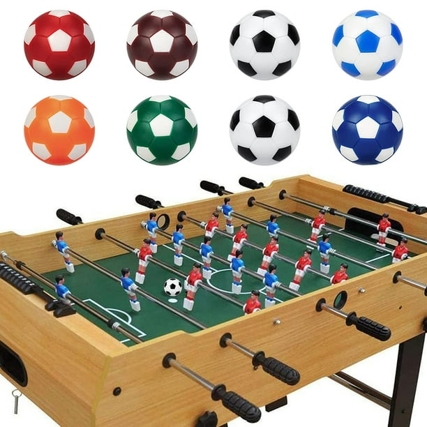 10pcs boules de table de baby-foot 36mm table de table colorée ballons de  football de table baby-foot jeu de table baby-foot remplacements d' accessoires 