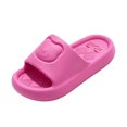 thumbnail image 2 of House Slippers for Women, Memory Foam Open Toe Slippers, Indoor Summer Slippers, Soft Thick EVA Bedroom Slippers, Comfortable Non‑Slip Casual Home Footwear for Daily Household Use Hot Pink, 2 of 4
