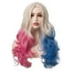 thumbnail image 1 of Disfraz de fiesta de anime Wig Harleys Quinns Curly sintético, 1 of 3