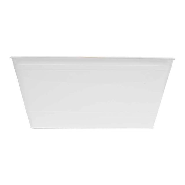 Hielera Better Homes & Gardens Galvanizada Rectangular con Asas Blanco
