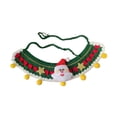 thumbnail image 2 of Collar de punto Salvador tejido a mano navideño para gatos y perros S, 2 of 10