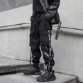 thumbnail image 3 of Pantalones Cargo de Calle para Hombre Pantalones Rectos Hip Hop Otoño Talla Grande Algodón Y2k Más Baratos Sueltos Largos Ajuste Regular Estilo Coreano, 3 of 5